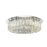 Keighley Crystal 17.5" Chrome LED Light