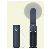 PRIVATE BRAND 5 in. 3-in-1 Blue Personal Fan