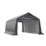 Grey 12x20x9 Carport Canopy Tent