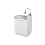 Apron-Front Laundry Sink with Faucet