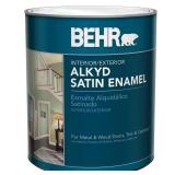1 qt. Deep Base Urethane Alkyd Enamel Paint