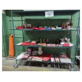 Rack Lot Assorted DG Items, Rack Not Included