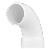2 in. PVC DWV 90  Long Sweep Elbow Fitting
