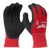 Milwaukee Winter Dipped Gloves Red XL 6 pair