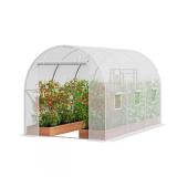Walk-in Tunnel Greenhouse, 9.6x6.4x2 ft