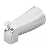 Tub Spout with Diverter 1/2 in IPS in Chrome