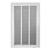 14 in. x 24 in. Steel Return Air Grille White