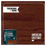 1 qt. TIS-362 Chestnut Stain & Poly in One