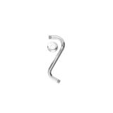 11 in. S-Style Shower Arm, Chrome