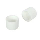 1-1/4 in. White Closet Rod End Caps (2-Pack)