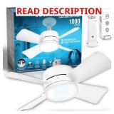 Bell + Howell 15.7 in Indoor Ceiling Fan