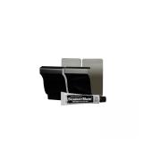 5 in. Black Aluminum Seamers (2-Pack)