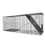 1-Door Live Animal Cage Trap for Raccoon, Cat