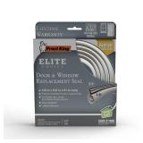 Frost King 7-ft Black Vinyl Door Weatherstrip
