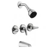 Glacier Bay Aragon 3-Handle Shower Faucet