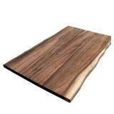 Unfinished Saman Butcher Block Desktop