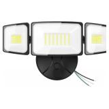 Onforu 75W Outdoor Flood Light, 6500K, 3 Heads