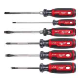 Milwaukee USA Cushion Grip Screwdriver Set 6pc