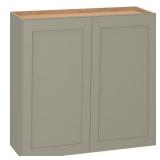 Westfield Dusk Gray Shaker Wall Cabinet