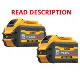FLEXVOLT 20V/60V Max 6.0Ah Battery Pack (2)
