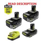 18V Starter Kit with 2x4.0Ah + 2.0Ah, Charger