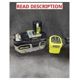 Ryobi 18V 4Ah Battery With Charger