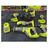 Ryobi 18v 6 Tool Combo Kit, Missing Battery