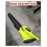 RYOBI 40V Leaf Blower 120 MPH 550 CFM