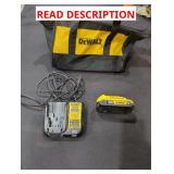DeWalt 20V 2Ah Battery + Charger
