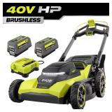 RYOBI 40V HP 21 in Mower w/ 6.0Ah Batts