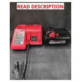 Milwaukee M18 6Ah Battery With Charger
