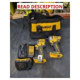 DeWalt 20V 2 Tool Combo Kit