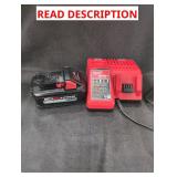 Milwaukee M18 High Output 6Ah Battery + Charger