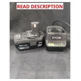 Ryobi 18V Lithium 4Ah Battery With Charger