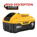 20V MAX Lithium-Ion 6.0Ah Battery