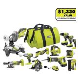 ONE+ 18V Cordless 12-Tool Kit with 3 Batts