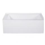 Aqua Eden VTAP543022R 54" Acrylic Tub