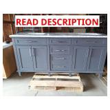 69" vanity with 72" vanity top