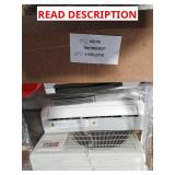 Costway mixed skid unit air conditioner rug bucke