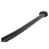 Kingston Brass Curved Shower Rod, Black