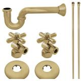 Kingston KPK207 Sink Trim Kit, Brushed Brass