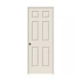 Colonist 36x80 Primed 6-Panel Door, RH, MDF