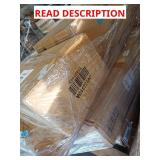 Skid of mixed items: furniture, canopy, etc