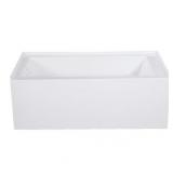 Aqua Eden 54" Acrylic Alcove Bathtub White