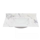 Toscana 37x22 Engineered Stone Sink Top