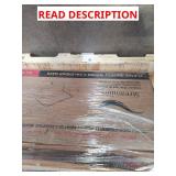 Bathtub fence door mixed skid