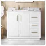 Tamsin 42 in. Single Sink White Vanity