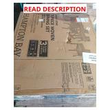 Skid of outdoor furniture, box 2 only