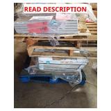 Skid of assorted flooring