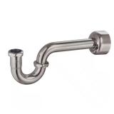 Circlet 1-1/4 in. BN Brass P-Trap, 18G